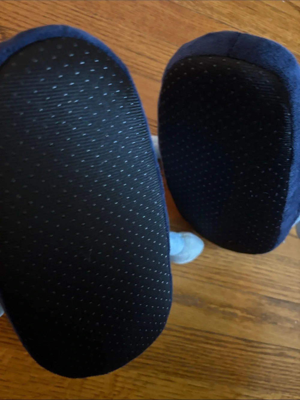 Blue Plush Bluey Slippers for Kids - Soft Cozy Indoor Footwear 12/13